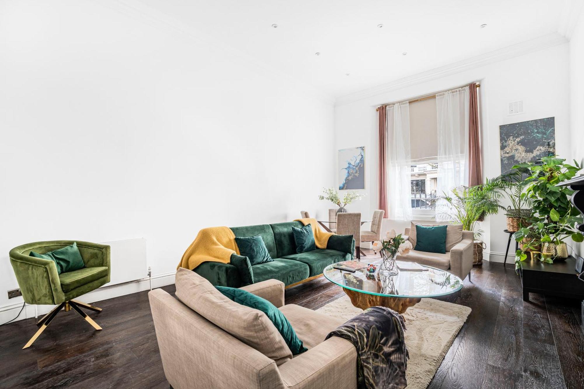 Classy High Ceilings 2 Bdr Next To Hyde Park Appartement Londres
